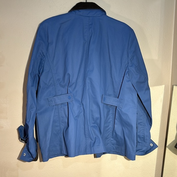 CD 25 Plaid Jacket Light Blue Cotton 295978
